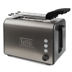 Black & Decker BXTOA900E tostapane 7 2 fetta/e 900 W Nero, Acciaio inox