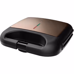Preparate deliziosi toast con la piastra per panini Black+Decker BXSA753. Una tostiera per cucinare 2 panini alla volta con u ...