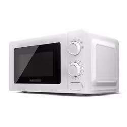 Black & Decker BXMY700E, Superficie piana, Solo microonde, 20 L, 700 W, Manopola, Bianco