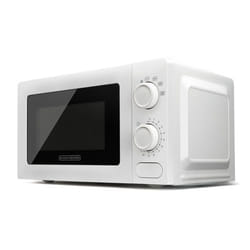 Black & Decker BXMY700E forno a microonde Bianco Solo microonde Superficie piana 20 L 700 W