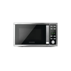Black&decker - bxmz901e forno microonde 900w inox spazzolato, 9 programmi, con grill, 25 litri