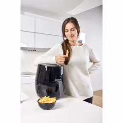 Black & Decker BXAF3500E friggitrice Singolo 3 L Indipendente Friggitrice ad aria calda Nero - Vista aggiuntiva 6