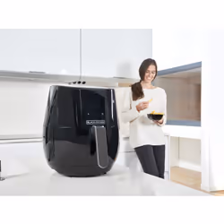 Black & Decker BXAF3500E friggitrice Singolo 3 L Indipendente Friggitrice ad aria calda Nero - Vista aggiuntiva 7