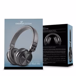 Energy Sistem DJ2 Auricolare Cablato A Padiglione Musica e Chiamate Nero - Vista aggiuntiva 6