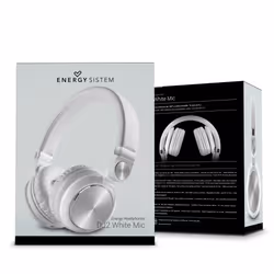 Energy Sistem DJ2 Auricolare Cablato A Padiglione Musica e Chiamate Bianco - Vista aggiuntiva 5