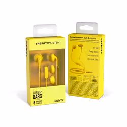 Energy Sistem Style 2+ Auricolare Cablato In-ear Musica e Chiamate Giallo - Vista aggiuntiva 6