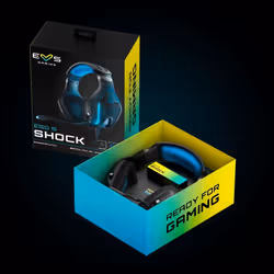 Energy Sistem ESG 5 SHOCK Cuffie gaming con filo Nero, Blu - Vista aggiuntiva 6