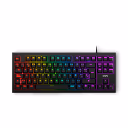Energy Sistem ESG K6 Mechanik, Cablato, USB, Interruttore a chiave meccanica, QWERTY, LED RGB, Nero
