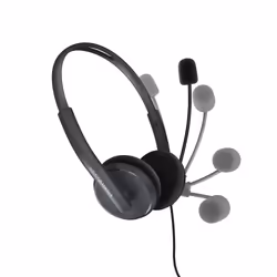 Energy Sistem Office 2 Auricolare Cablato A Padiglione Ufficio Antracite - Vista aggiuntiva 4