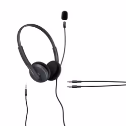 Energy Sistem Office 2 Auricolare Cablato A Padiglione Ufficio Antracite - Vista aggiuntiva 6