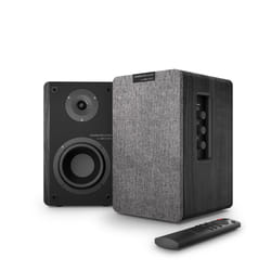 Energy Sistem Studio Monitor 4 Hi Fi 2-vie Grigio, Legno Con cavo e senza cavo 50 W
