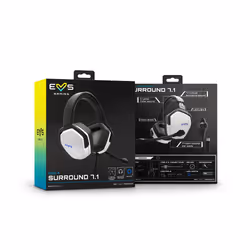 Energy Sistem ESG 4 WHITE Thunder Cuffie Cablato A Padiglione Gaming USB tipo A Bianco - Vista aggiuntiva 6