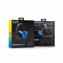 Energy Sistem ESG 4 BLUE cuffia e auricolare Cuffie Cablato A Padiglione Gaming USB tipo A Blu - Vista aggiuntiva 6