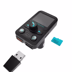 Energy Sistem Car FM Xtra 87,5 - 108 MHz Bluetooth/USB Nero - Vista aggiuntiva 4