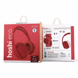 Energy Sistem Hoshi Eco Auricolare Wireless A Padiglione Musica e Chiamate USB tipo-C Bluetooth Rosso - Vista aggiuntiva 6
