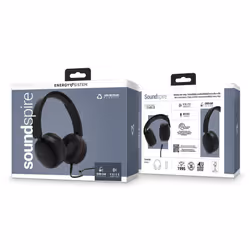 Energy Sistem Soundspire Auricolare Cablato A Padiglione Musica e Chiamate Nero - Vista aggiuntiva 5