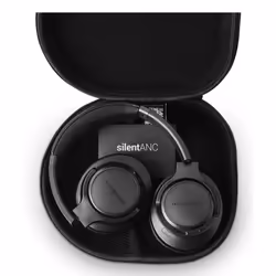 Energy Sistem Silent ANC Auricolare Wireless A Padiglione Musica e Chiamate USB tipo-C Bluetooth Nero - Vista aggiuntiva 4