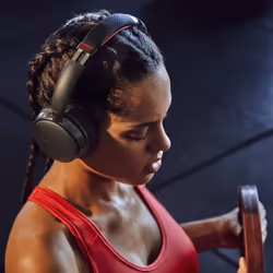 Energy Sistem Power Sport Auricolare Con cavo e senza cavo A Padiglione USB tipo-C Bluetooth Nero, Rosso - Vista aggiuntiva 5