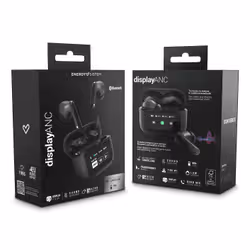 Energy Sistem Display ANC Auricolare True Wireless Stereo (TWS) In-ear Musica e Chiamate USB tipo-C Bluetooth Nero - Vista aggiuntiva 7