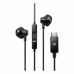 Energy Sistem EasyPods Auricolare Cablato In-ear Musica e Chiamate USB tipo-C Nero - Vista aggiuntiva 2