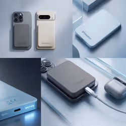 Energy Sistem Magnetic Powerbank 10000 mAh Carica wireless Grafite - Vista aggiuntiva 5
