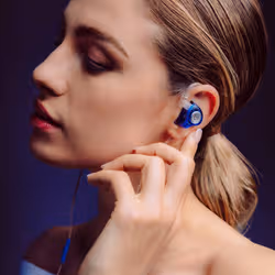 Energy Sistem Monitor Earphones Auricolare Cablato In-ear Blu - Vista aggiuntiva 5