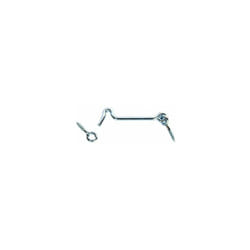 EDM - Scatola da 50 unità. Hasp a doppia presa 50mm in zinco
