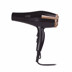 Italian Design Cyclone Air Tech 2300W Light and Brigth asciuga capelli Nero, Oro
