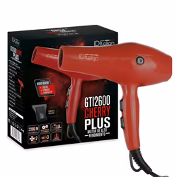 Italian Design GTI 2600 Cherry Plus, AC, Rosso, Monocromatico, Gancio per appendere, 1,8 m, 2200 W