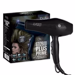 Italian Design GTI 2600 Plus Prime, AC, Nero, Monocromatico, Gancio per appendere, 1,8 m, 2200 W