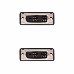 Nanocable 10.15.0603 cavo DVI 3 m Nero