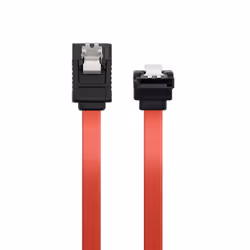 Nanocable 10.18.0301 cavo SATA 0,5 m Nero, Rosso