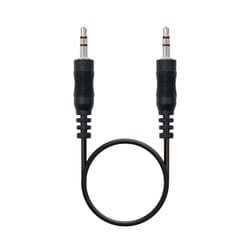 Nanocable 10.24.0101 cavo audio 1,5 m 3.5mm Nero