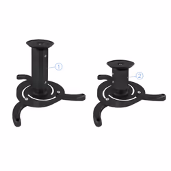 TooQ PJ1010TN-B supporto per proiettore Soffitto Nero