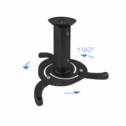 TooQ PJ1010TN-B supporto per proiettore Soffitto Nero - Vista aggiuntiva 5