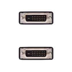 Nanocable 5m DVI/DVI cavo DVI Nero