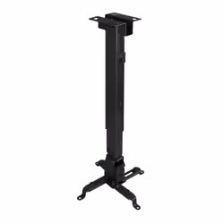 TooQ PJ2012T-B, Soffitto, 20 kg, Nero, -15 - 15°, 650 cm, 130 cm