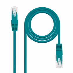 Nanocable 10.20.0402-GR, 2 m, Cat6e, U/UTP (UTP), RJ-45, RJ-45, Verde