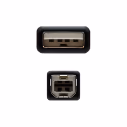 Nanocable 10.01.0105-BK cavo USB USB 2.0 4,5 m USB A USB B Nero - Vista aggiuntiva 3