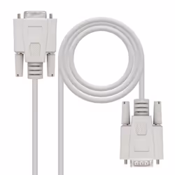 Nanocable 10.14.0503, Beige, 3 m, DB9, DB9, Maschio, Femmina