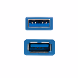 Nanocable 10.01.0902-BL cavo USB USB 3.2 Gen 1 (3.1 Gen 1) 2 m USB A Blu - Vista aggiuntiva 3