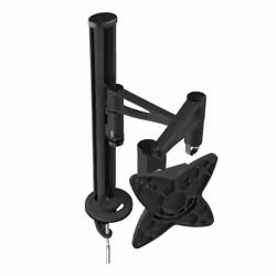 TooQ DB1023TN-B Supporti a parete per TV 58,4 cm (23") Scrivania Nero
