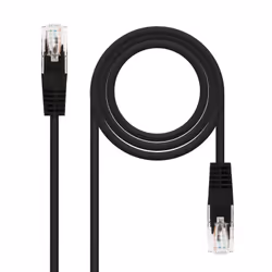 Nanocable 10.20.0110-BK, 10 m, Cat5e, U/UTP (UTP), RJ-45, RJ-45, Nero