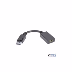 Nanocable - Adattatore da Displayport a HDMI DP/M-HDMI/H 15 cm nero