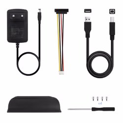 TooQ TQE-3520B contenitore di unità di archiviazione Custodia per Disco Rigido (HDD) Nero 3.5" - Vista aggiuntiva 5