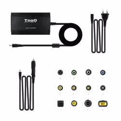 TooQ TQLC-100BS01M adattatore e invertitore Auto/interno 100 W Nero - Vista aggiuntiva 5