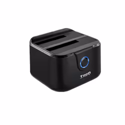 TooQ TQDS-802, HDD, SATA, Seriale ATA II, Serial ATA III, 2.5,3.5", 3 TB, 5 Gbit/s, Nero