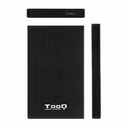 TooQ TQE-2527B contenitore di unità di archiviazione Custodia per Disco Rigido (HDD) Nero 2.5" - Vista aggiuntiva 4