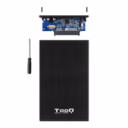 TooQ TQE-2527B contenitore di unità di archiviazione Custodia per Disco Rigido (HDD) Nero 2.5" - Vista aggiuntiva 5