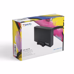 TooQ TQE-3527B contenitore di unità di archiviazione Custodia per Disco Rigido (HDD) Nero 3.5" - Vista aggiuntiva 6